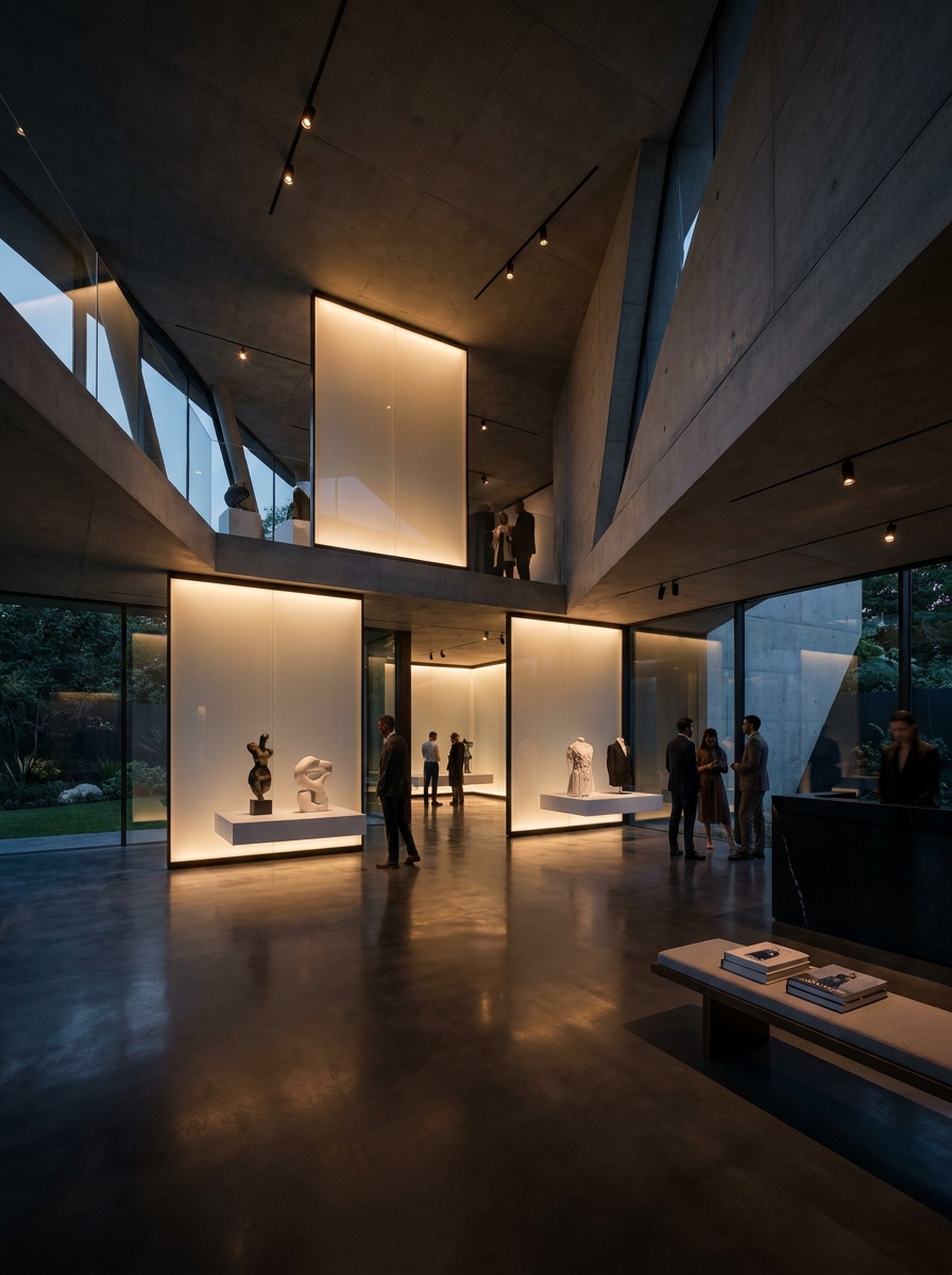Obsidian Atrium Gallery Space